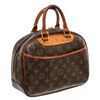 Image 1 : Louis Vuitton Monogram Canvas Leather Trouville Bag