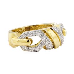 0.30 ctw Diamond Ring - 14KT Yellow Gold