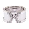 Image 1 : 0.24 ctw Diamond Band - 18KT White Gold