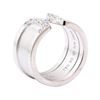Image 4 : 0.24 ctw Diamond Band - 18KT White Gold