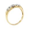 Image 4 : 0.03 ctw Diamond Ring - 14KT Yellow and White Gold