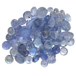 10.35 ctw Round Mixed Tanzanite Parcel