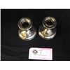 Image 3 : 2 Vintage Sterling Silver Candle Sticks