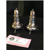 Image 1 : 2 Vintage Sterling Silver Salt & Pepper Shakers 66grams