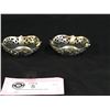 Image 1 : 2 Vintage Sterling Silver Dishes 26 Grams 3" w x 1" H