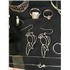 Image 2 : 52 Grams of Sterling Silver Jewelry and Pieces