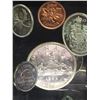 Image 2 : 1963Canadian Silver Coin Set in a Clear Resin as a Paperweight