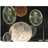 Image 3 : 1963Canadian Silver Coin Set in a Clear Resin as a Paperweight