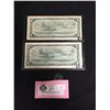 Image 4 : 2 1954 $1 Bank of Canada Replacement Notes in Sleeve
