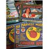 Image 2 : 29 Vintage BC Fruit Crate Lables