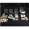 Image 1 : 4 Plastic Contains of Vintage Tobacco Collector Cards