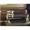 Image 3 : Very Nice Vintage Canadian Carving Set with Very Nice Handles in Original Box