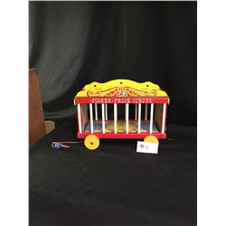 Vintage Fisher Price Circus Wagon. 15" x 11"