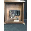 Image 3 : A Nice Vintage University of British Columbia Mantle Clock Bulova Clock. 12" x 13.5" x 6"