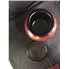Image 3 : Very Nice Asian Wood Food Bowl with Lid. 11" Tall x 11" Diameter