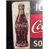 Image 2 : Ice Cold Coca Cola Sold Here Tin Sign  16" x 12 Reproduction