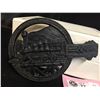 Image 4 : Unusual Railway Trivet Amtrak Cast Iron 6.5 x 5"
