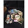 Image 1 : Lot of Vintage Stamps and Postcards