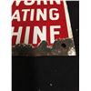 Image 2 : Vintage Goggles Must be Worn When Operating this Machine. Heavy Metal Sign. 10" x 7"