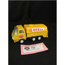 Vintage Shell Tonka Truck in Very Good Shape. 6  L x 2.5  H