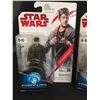 Image 2 : 3 Star Wars Figures. New In Package.Luke Skywalker,DJ,and Paige