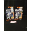 Image 1 : 2 Star Wars Saga :Legends. Snow Trooper New In Package