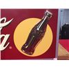 Image 2 : Limited Edition Coca Cola Sign Made in 2004. Still has Protective Plastic  with Original Box