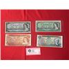 Image 1 : 4 Bank of Canada Banknotes in Sleeves.