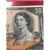 Image 2 : 1954 $50 Bank of Canada Banknote in a Protective Sleeve
