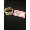 Image 1 : 1940's Cuff Bracelet Faux Pearls