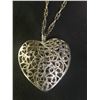 Image 2 : Silver Heart and Necklace