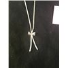 Image 2 : Pretty Bow Knot Sterling Silver Necklace
