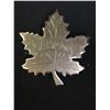 Image 2 : Sterling Silver Maple Leaf Canada Pin