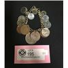 Image 1 : Very Unusual Vintage Coin Chain Bracelet