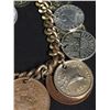 Image 2 : Very Unusual Vintage Coin Chain Bracelet
