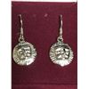 Image 2 : Very Nice First Nation's Sterling Silver Mask Earrings