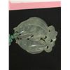 Image 1 : Vintage Hand Carved Jade Fish Pendant