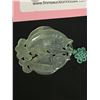 Image 2 : Vintage Hand Carved Jade Fish Pendant