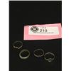 Image 1 : 4 Vintage Sterling Silver Rings