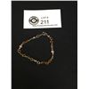 Image 1 : Sterling Silver and Amber Crystal Bracelet