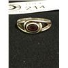 Image 2 : Sterling Silver Garnet Ring