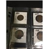 Image 2 : 12 Canadian Pennies in Holders and Page. Range from 1920-1940