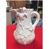 Image 2 : Very Nice BC Potteries Pitcher/Jug with Lady and Floral Design 11"h x 9"W Signed