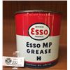 Image 1 : 5 Pound Esso Grease Tin. Nice Clean Imperial Oil Limited Tin