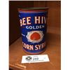 Image 1 : Vintage Beehive Golden Corn Syrup 2 pound Tin