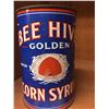 Image 2 : Vintage Beehive Golden Corn Syrup 2 pound Tin