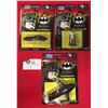 Image 1 : 3 New In Package 1991 Die Cast Batman Figures by Ertl