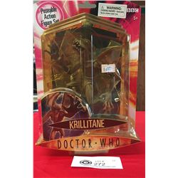 2004 Doctor Who Action Figure New in Package. Krilltane. Harder to Find