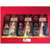Image 1 : 3 Star Wars Episode 1 Action Figures New In Package OBI -Wan Kenobi,Qui-Gon Jinn, Darth Sidious