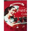 Image 2 : Coca Cola Bottle Cap Sign 17" Diameter